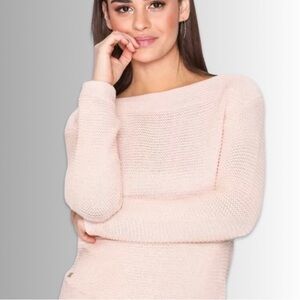 Lauren Ralph Lauren 100% Cotton Boatneck Knit Sweater